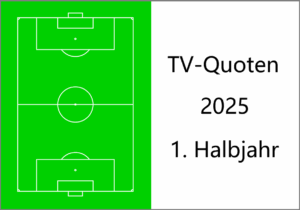 TV-Quoten Fußballspiele 2025